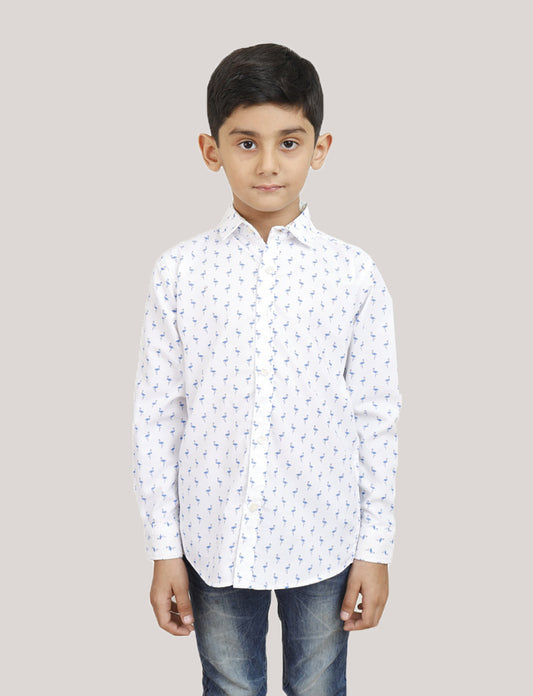 Kid`s Cotton Checkered Shirt
