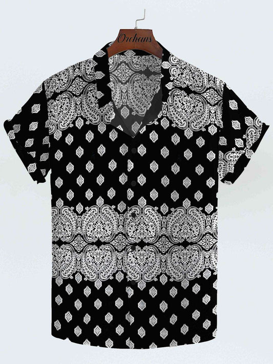 Paisley & Scarf Printed Shirt